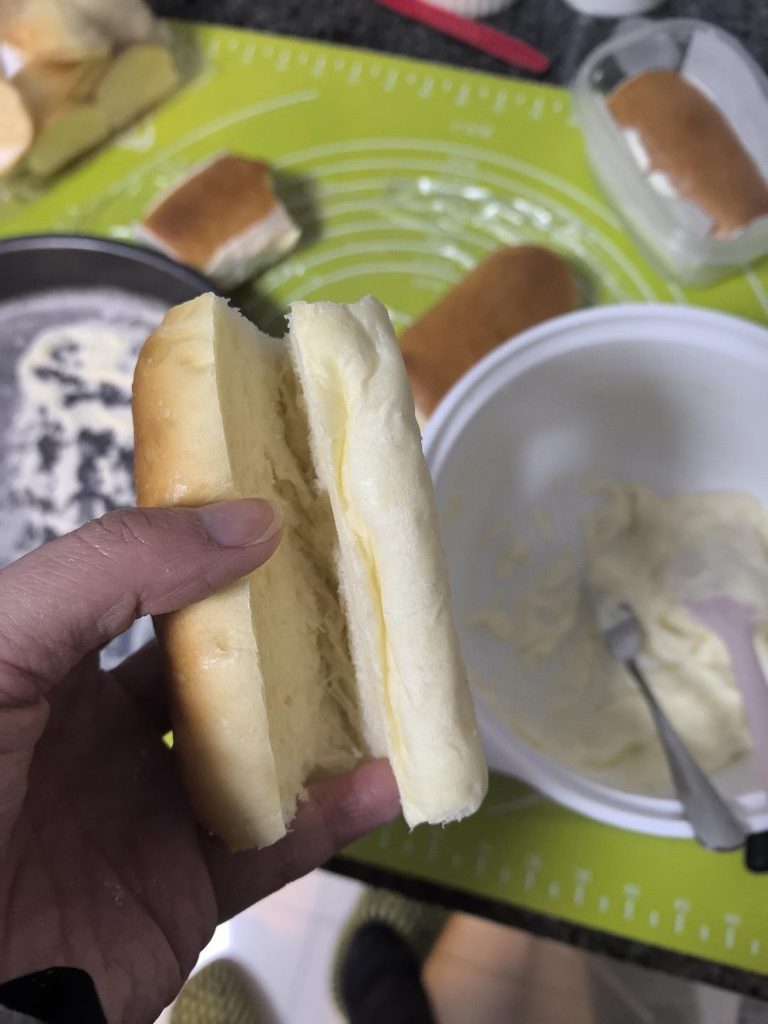 纯奶手撕吐司的做法 步骤1