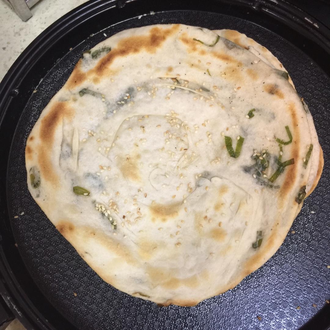 自制葱油饼