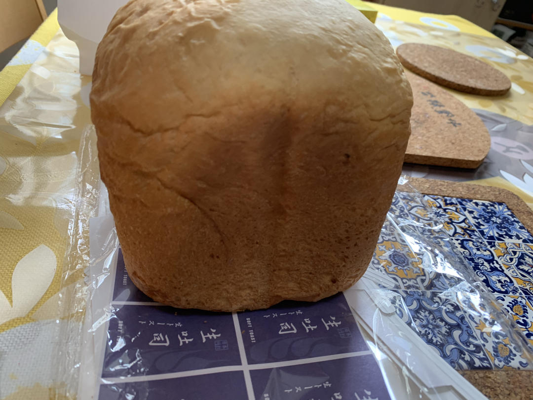 放三天依旧柔软的香草淡奶油吐司【波兰种】
