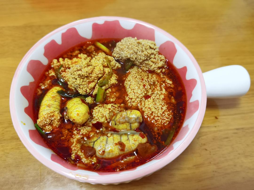 🔥🐟无敌下饭的家常烧鱼籽（干锅鱼杂）🍚🥤