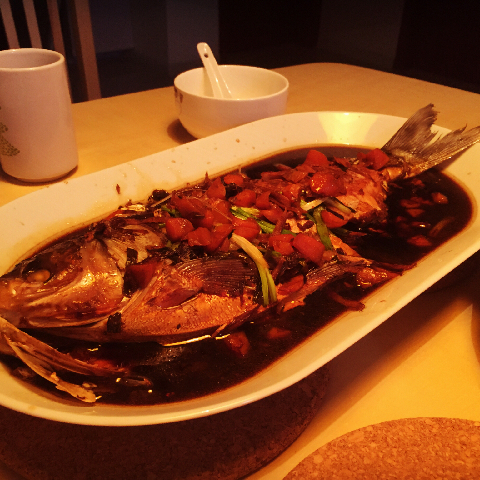 牛奶过敏少女做的红烧鱼