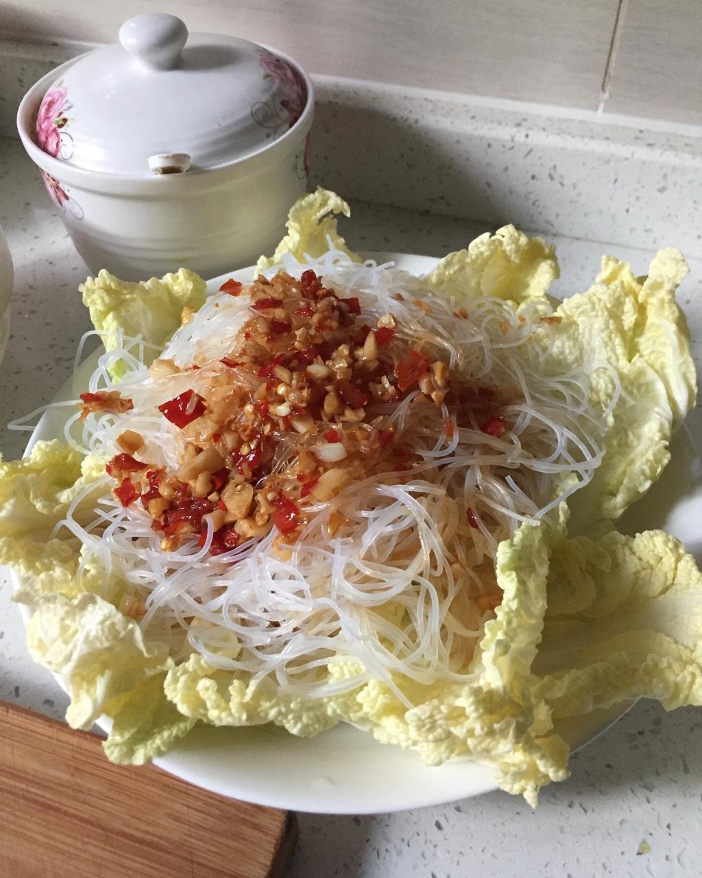 蒜蓉粉丝蒸娃娃菜