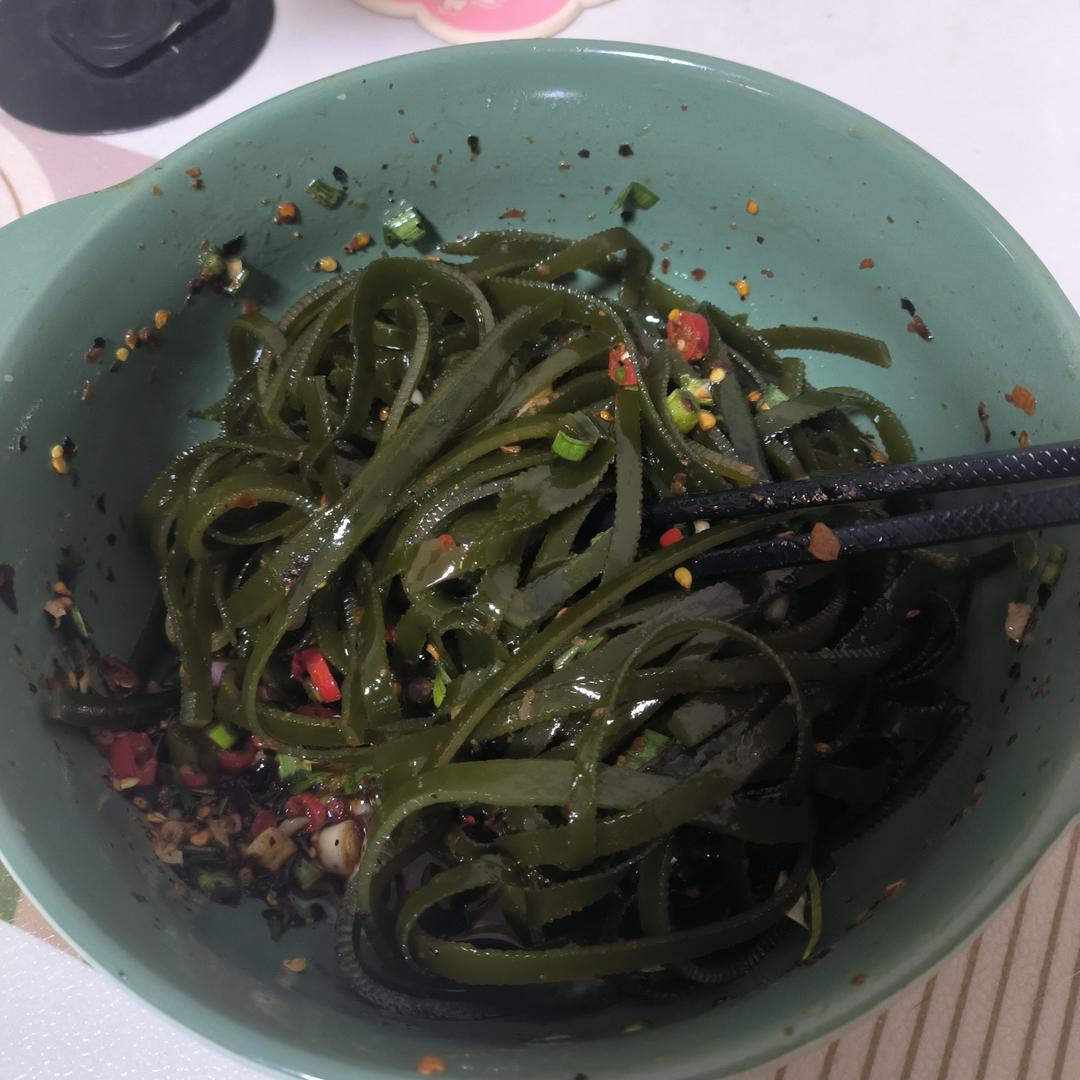 凉拌酸辣海带丝