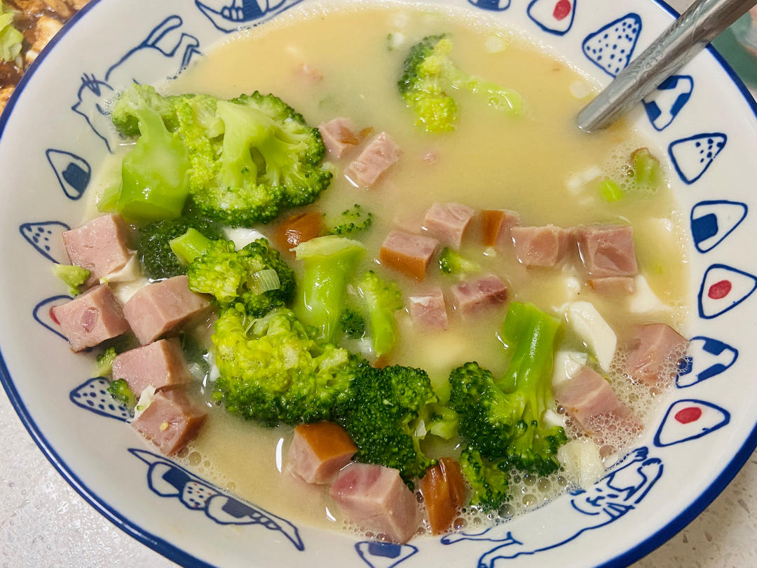 上汤西蓝花