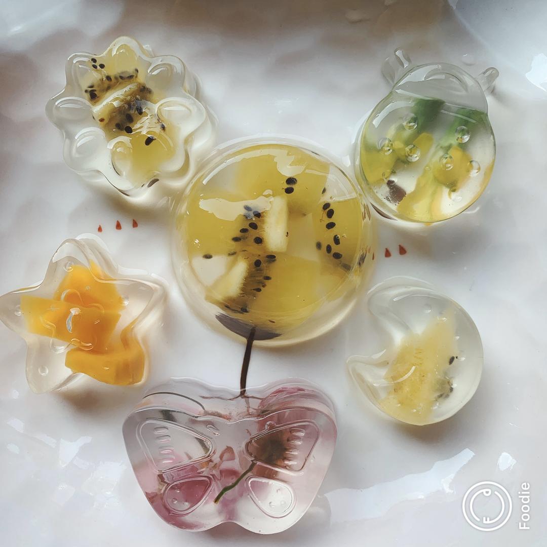 🍉夏日白凉粉果冻