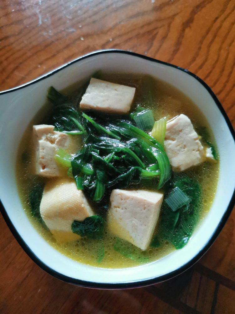 小白菜炒豆腐