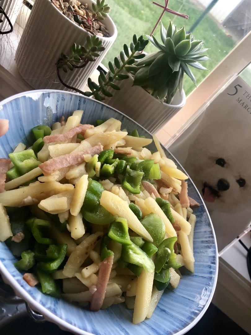 土豆青椒炒肉 软糯版