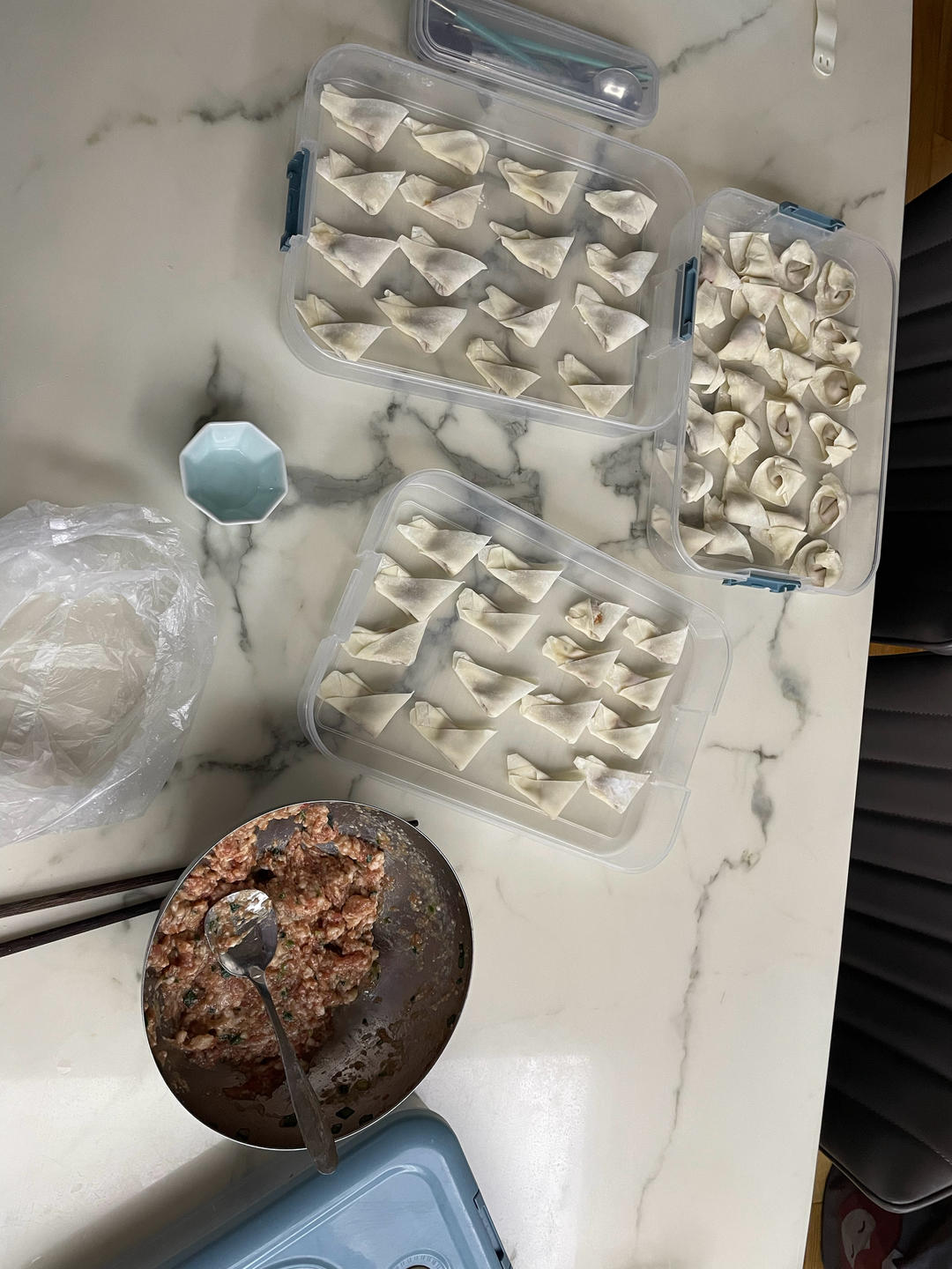 肉不柴的馄饨馅