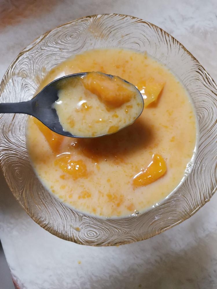 能做成杨枝甘露的简单的芒果泥，家人都爱吃