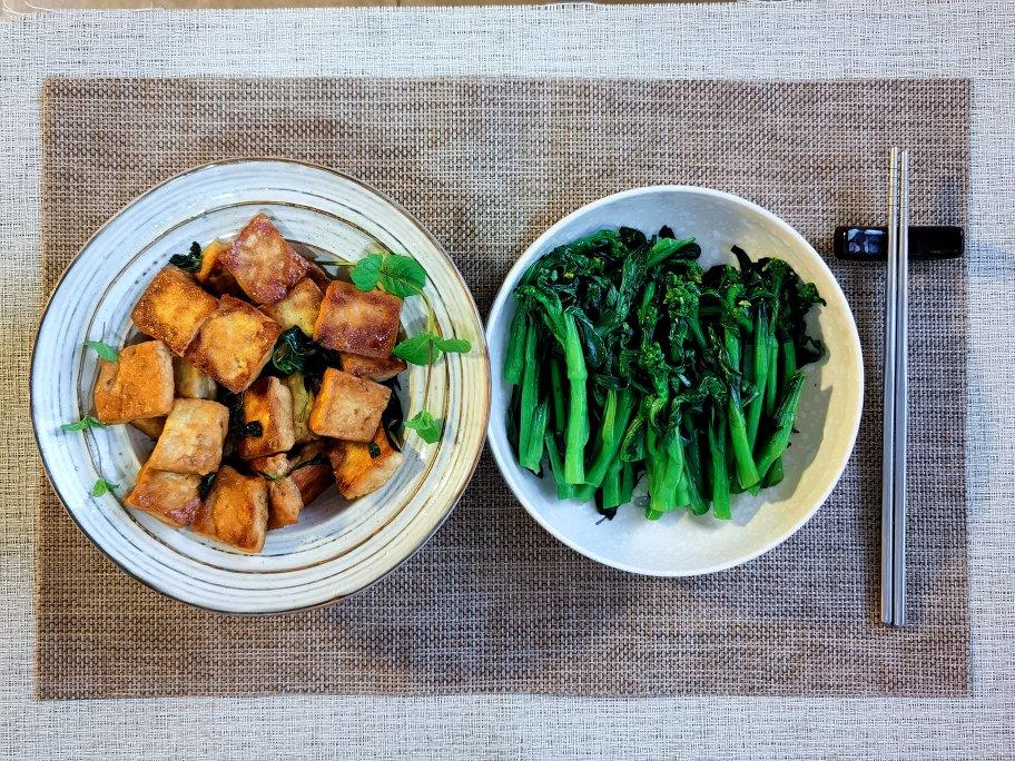 九层塔红烧豆腐