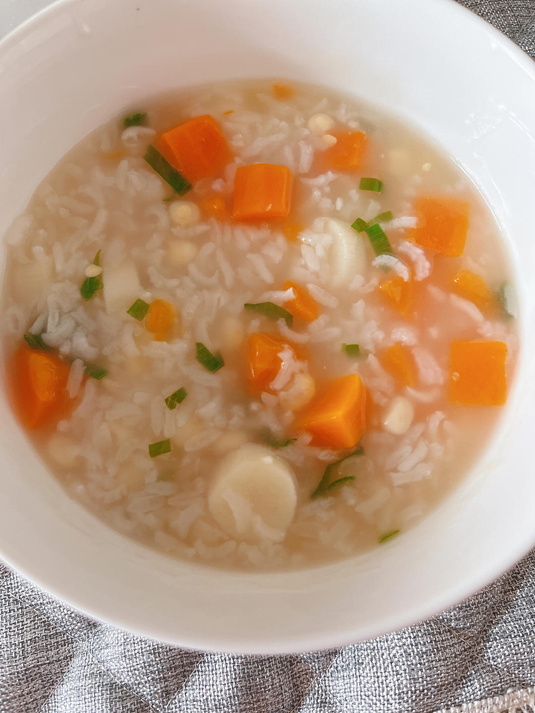 山药胡萝卜玉米粥