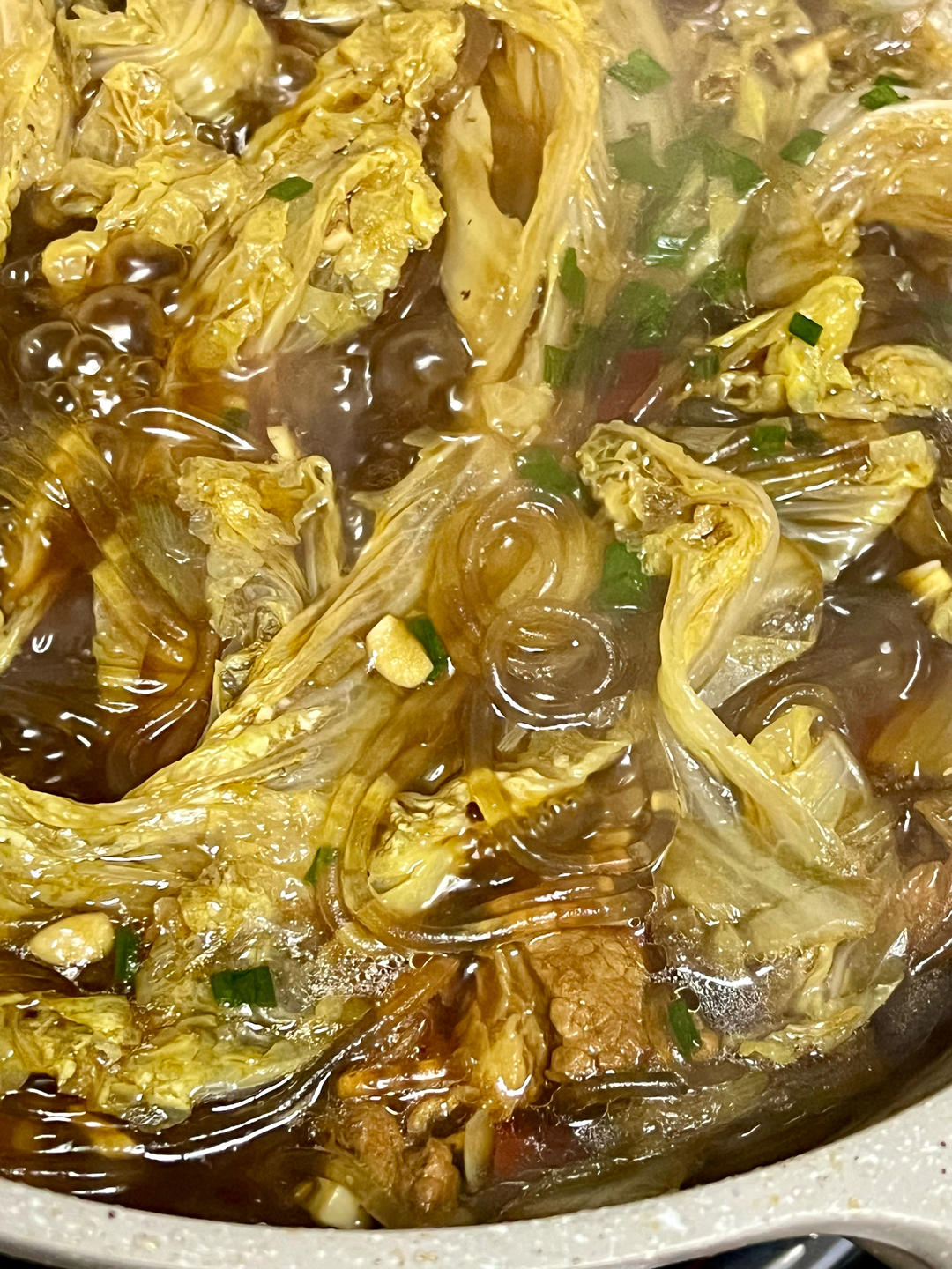 猪肉白菜炖粉条