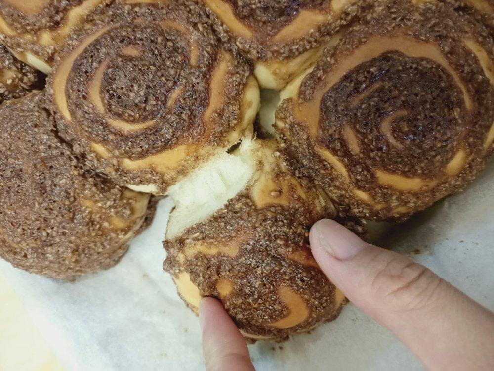 满屋飘香的【脆皮可可椰蓉小餐包】