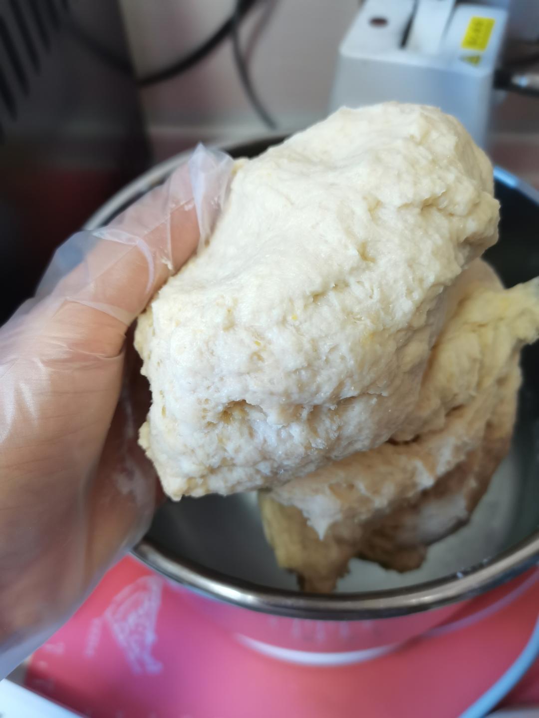 纯奶手撕吐司的做法 步骤1