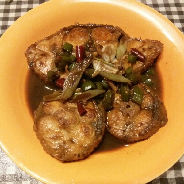 麻辣马鲛鱼