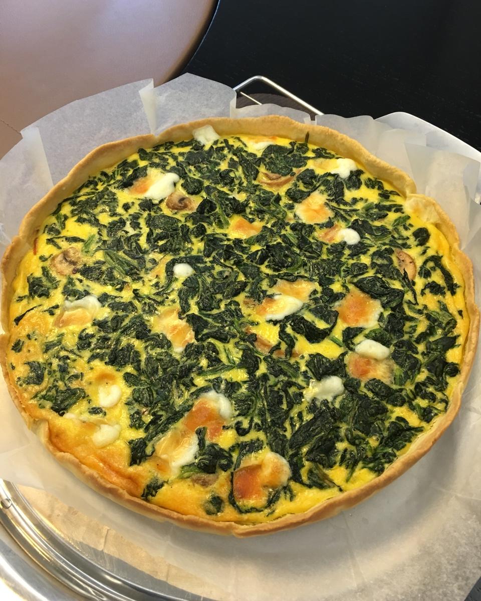菠菜咸派 Spinach Quiche