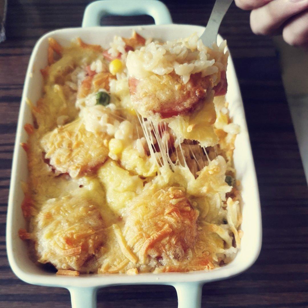 芝士焗饭（烤箱版）