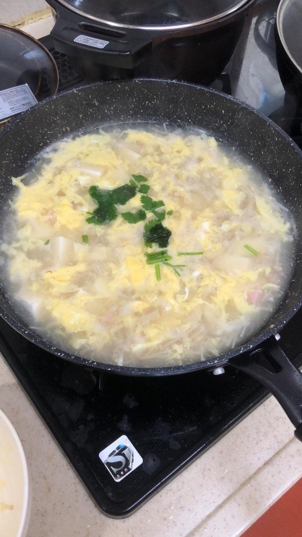 鲜美蘑菇豆腐汤