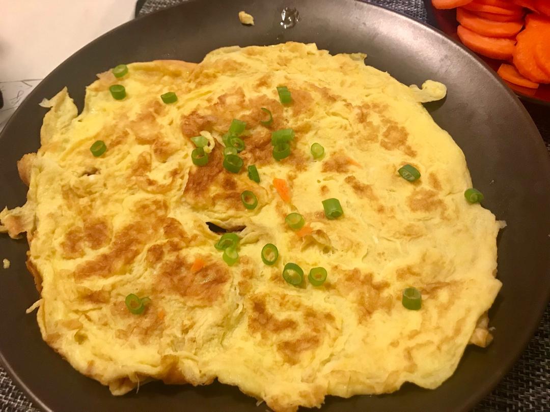 葱花鸡蛋饼