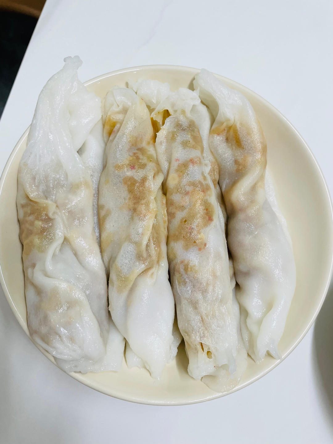 肠粉~~保证一次成功，超级简单的自制肠粉配方，软糯丝滑小白零失败
