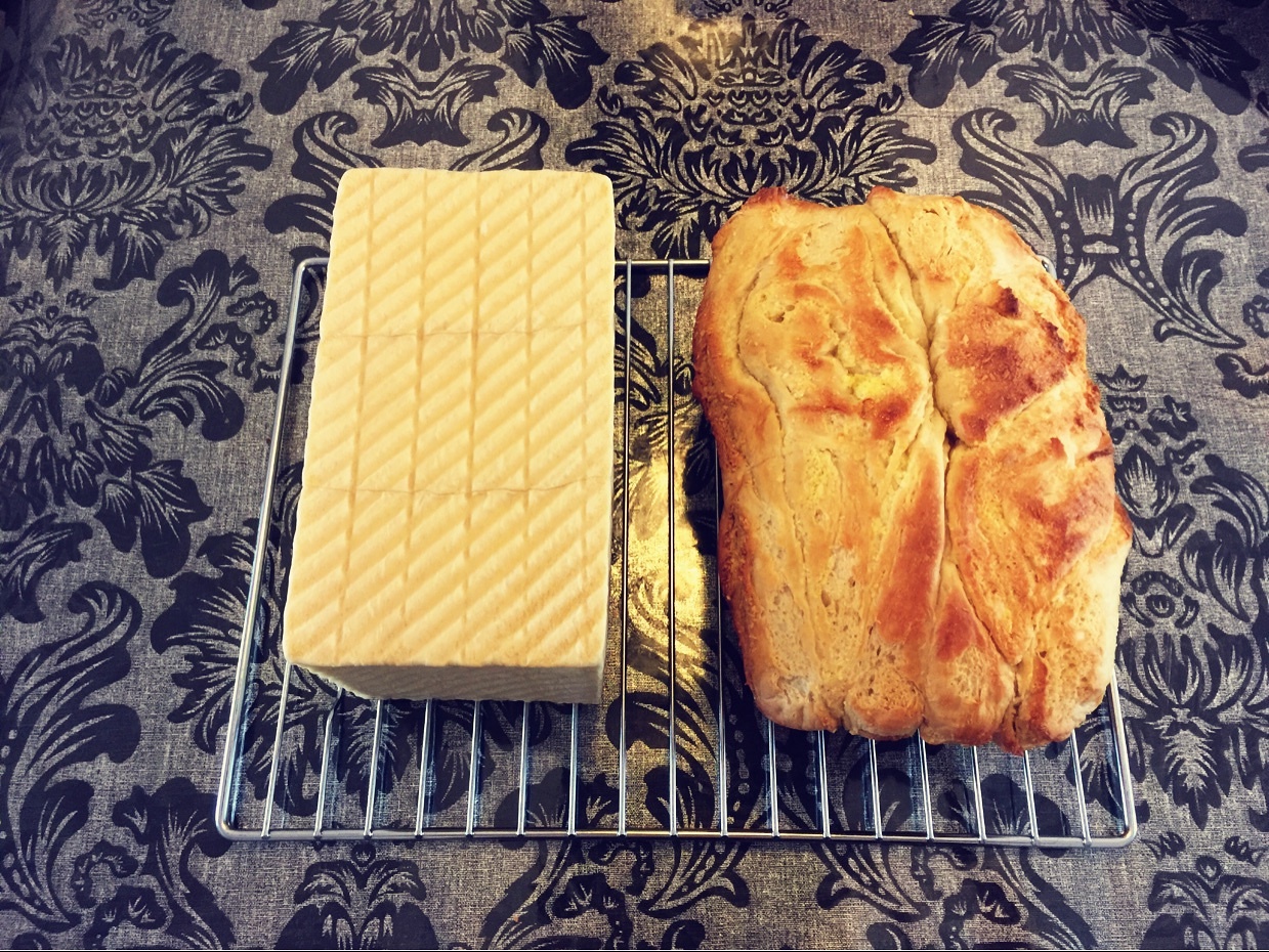 冷藏发酵，北海道、椰蓉土司一箱两烤，懒人创新版。#^_^#的做法