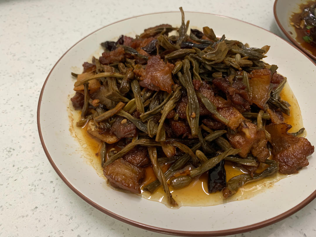 干豆角烧肉