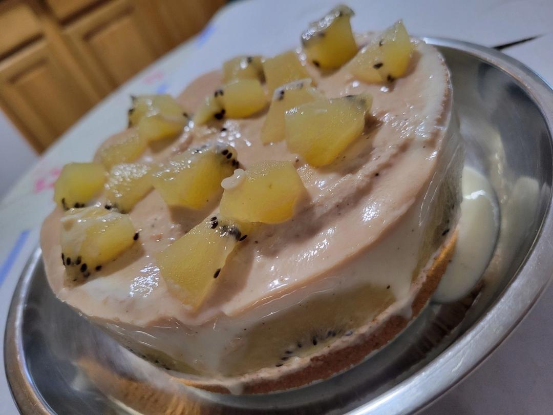 芒果酸奶慕斯（六寸无奶油版）