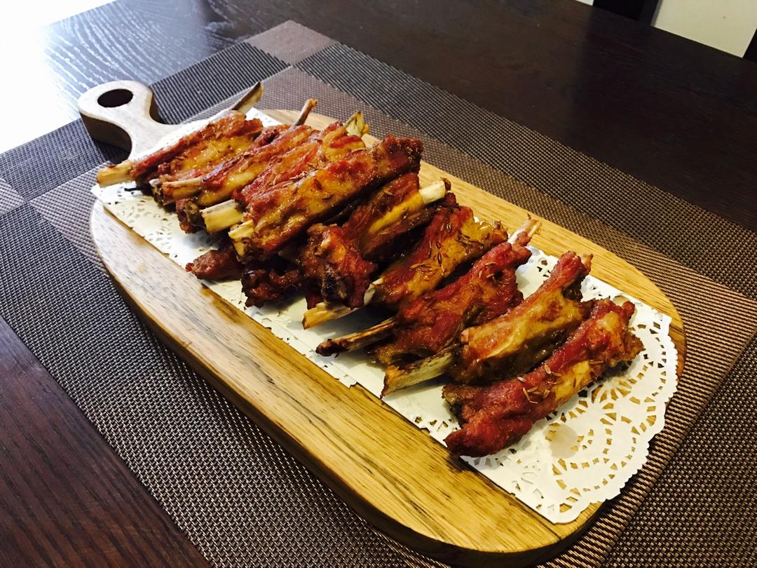 想想老妈做的烤羊排