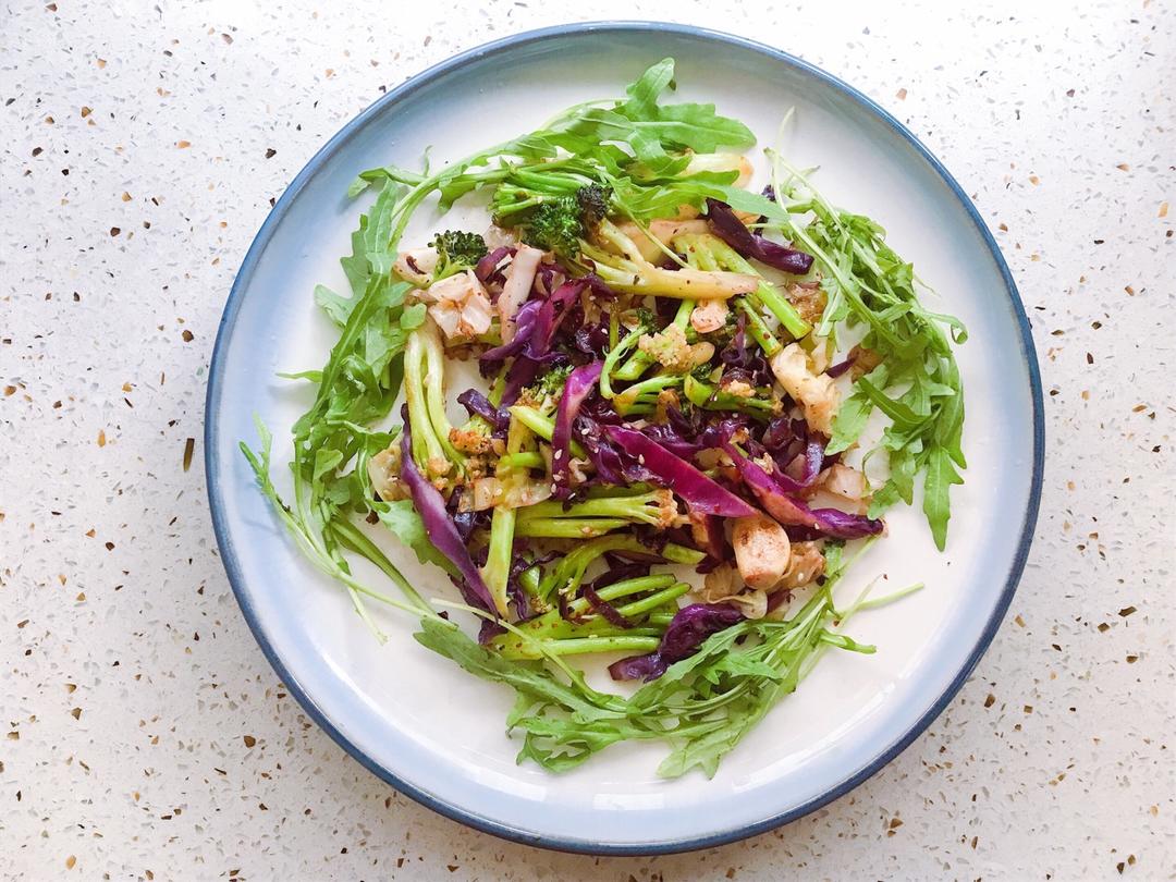 简单快手吃不腻の煸烤菜菜