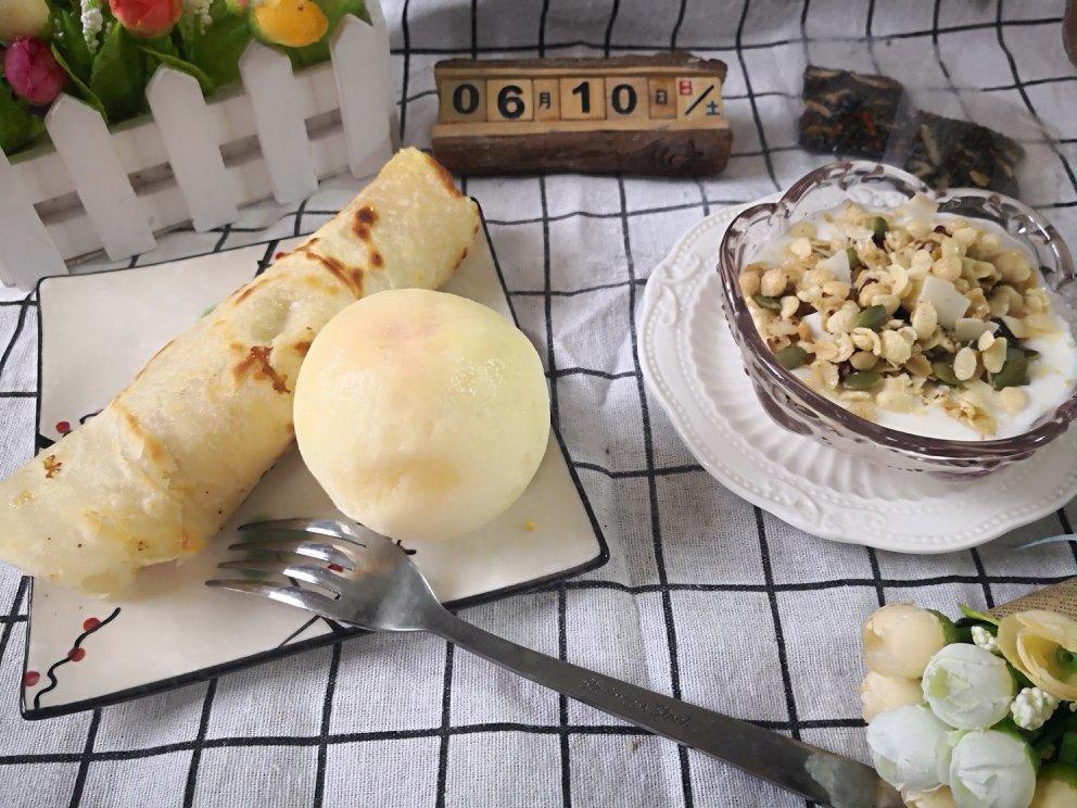 烫面葱油饼（家常简单版）