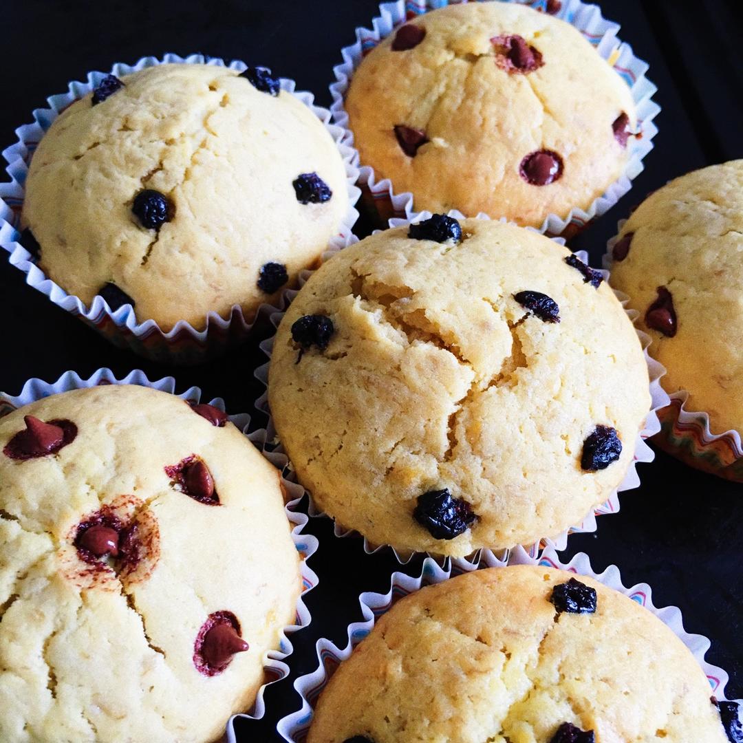 香蕉芝士玛芬蛋糕 Banana & Cream cheese Muffin