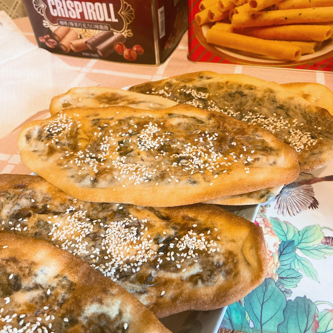 平底锅版【梅干菜锅盔】