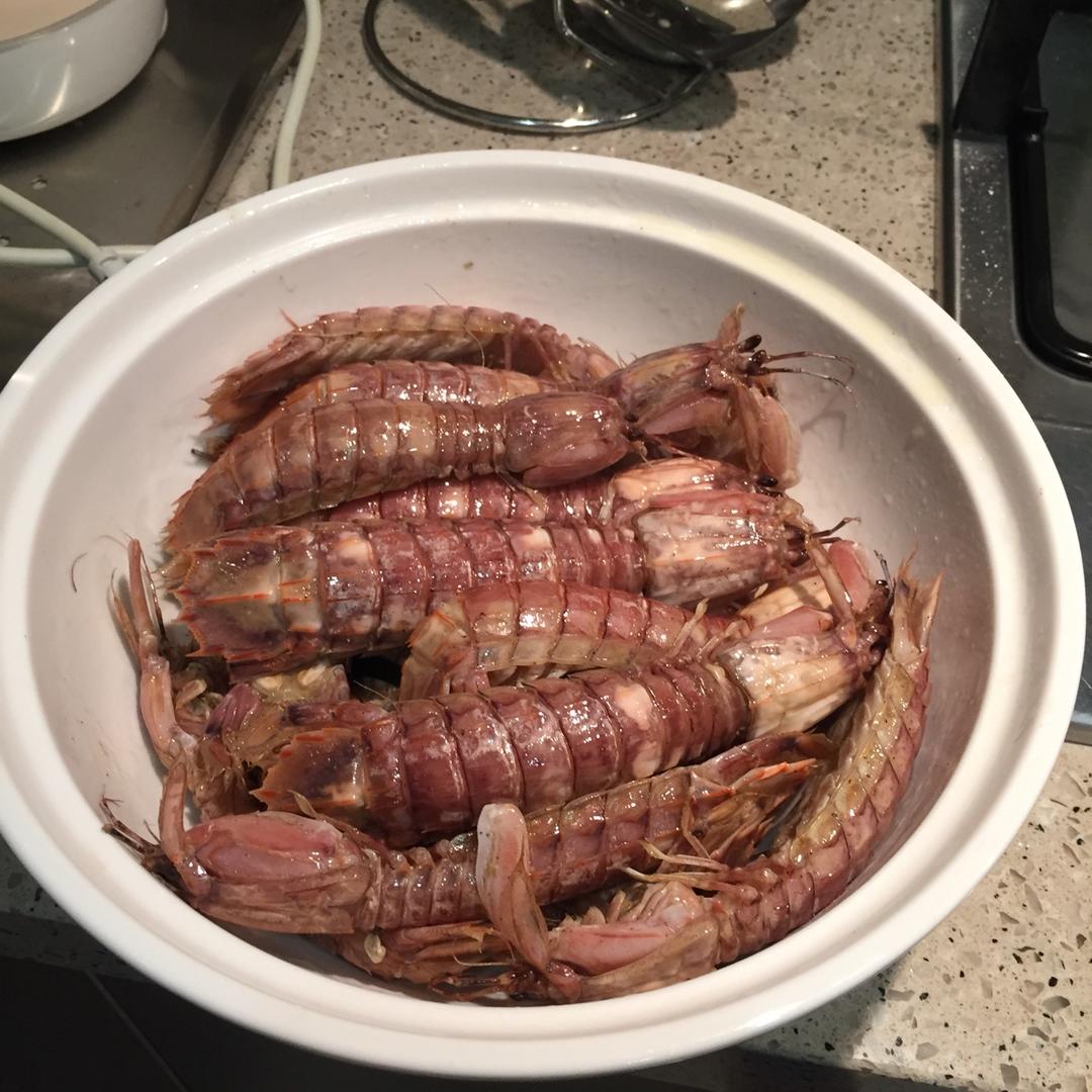 椒盐皮皮虾