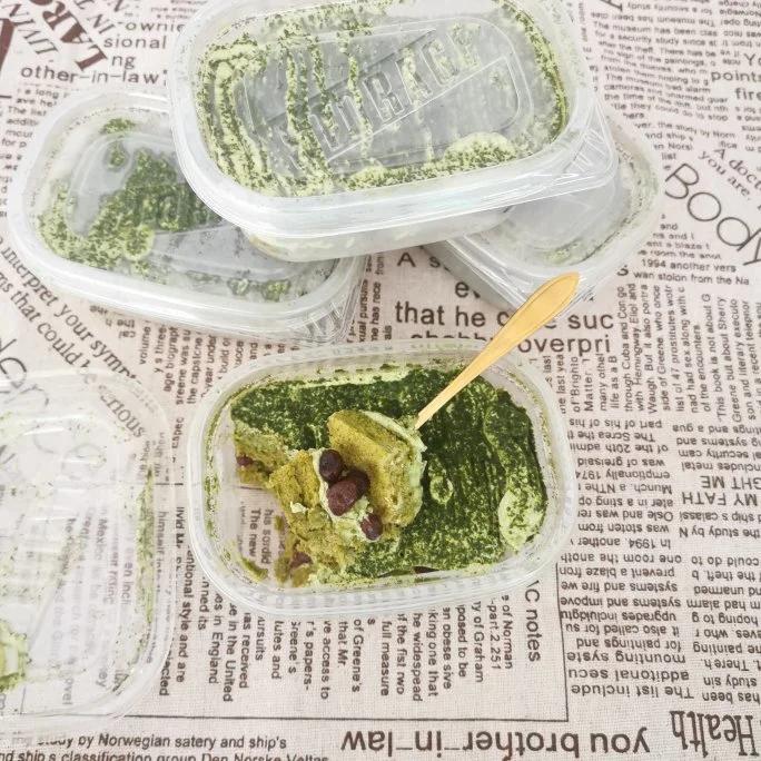 抹茶蜜豆盒子蛋糕🍰超好吃