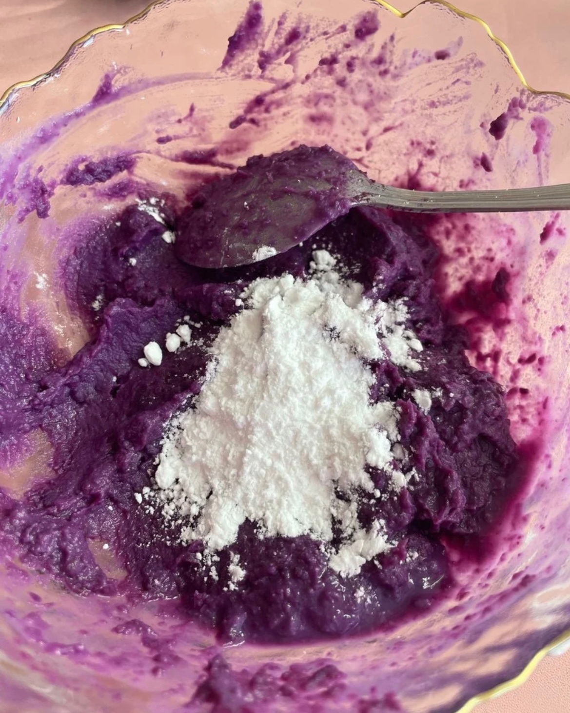紫薯糯米丸子🍡的做法 步骤5
