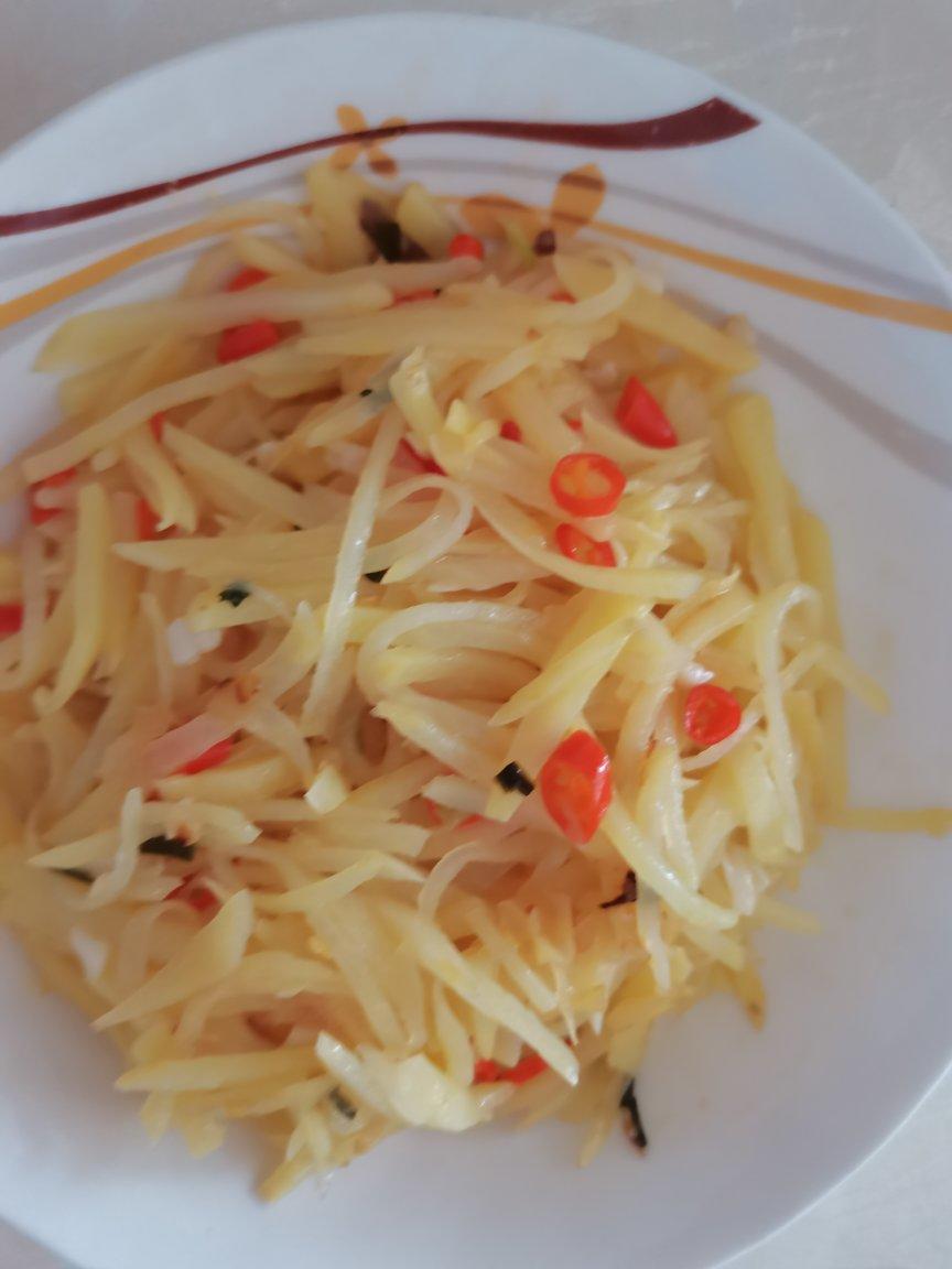 酸辣土豆丝 Shredded Potato