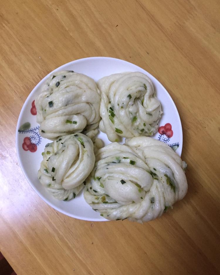 椒盐葱香花卷&古早味芝麻酱红糖花卷