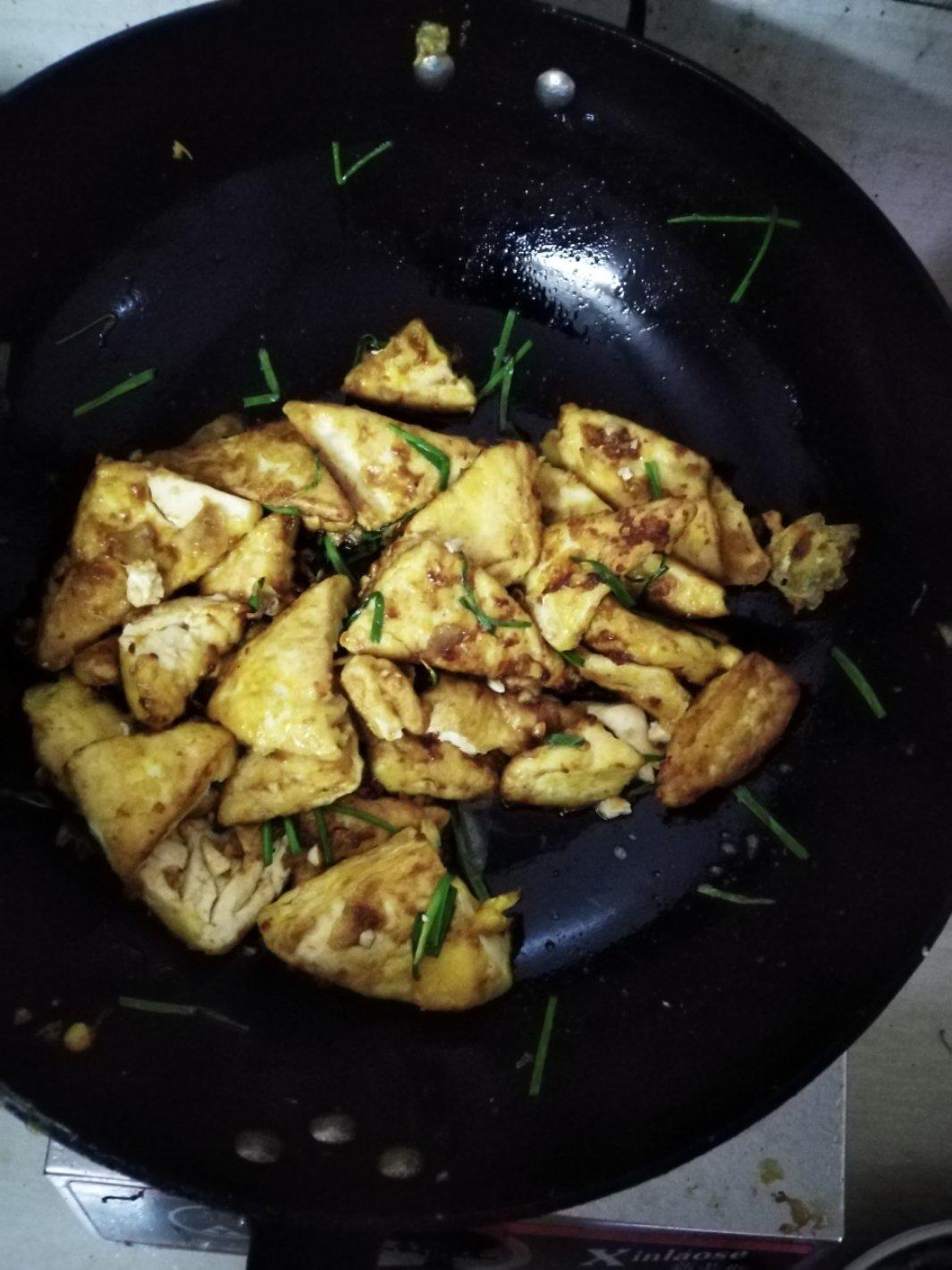 无敌好吃的香煎豆腐