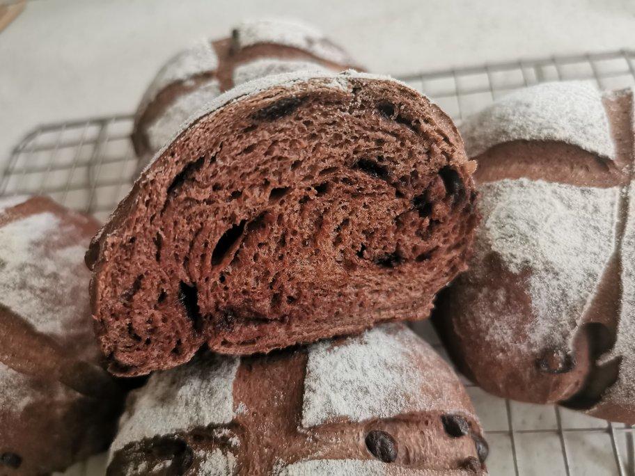 香蕉巧克力软欧