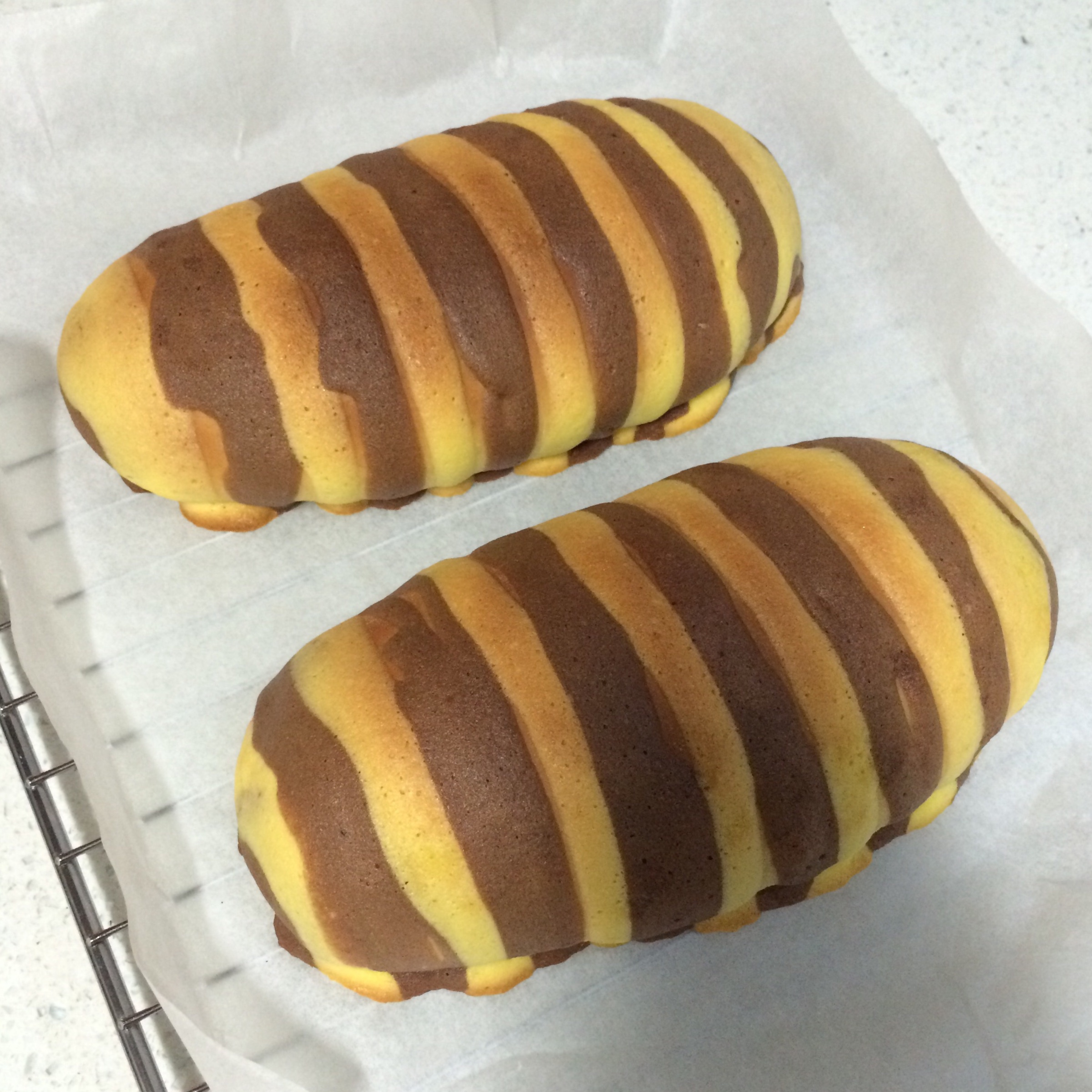 仿85度C摩卡咖啡面包（中种法）