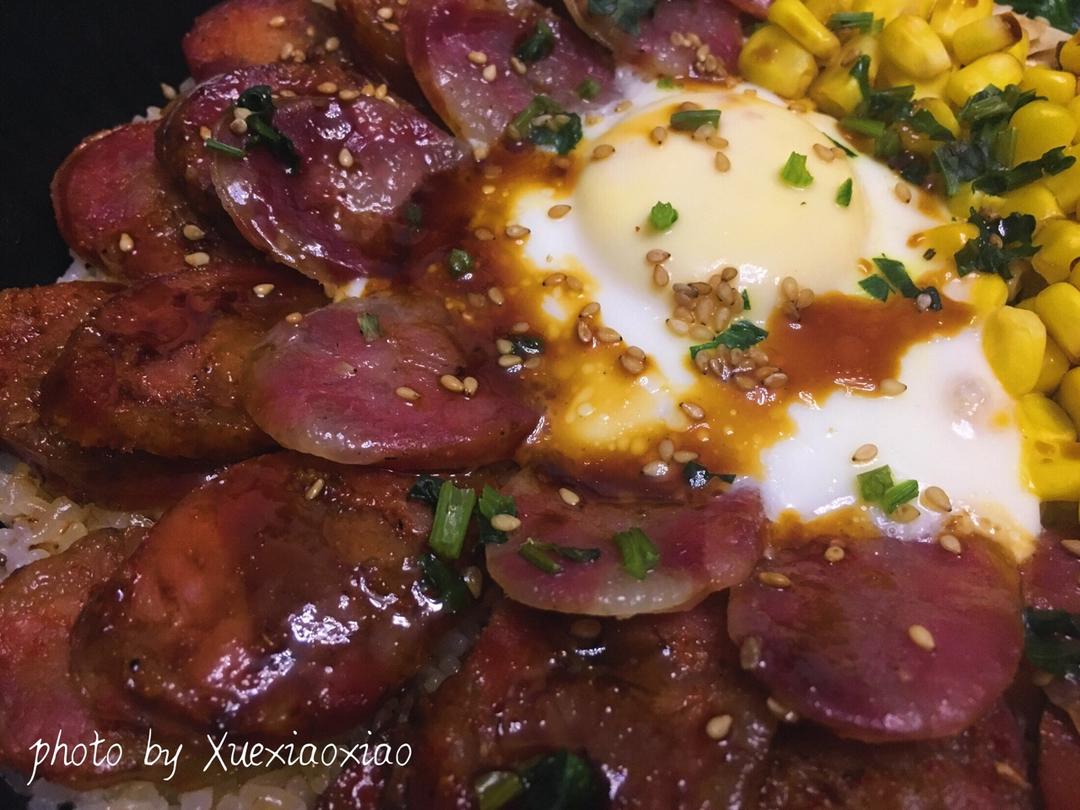 香肠煲仔饭
