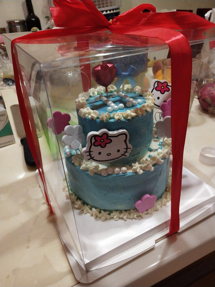 简易蛋糕裱花