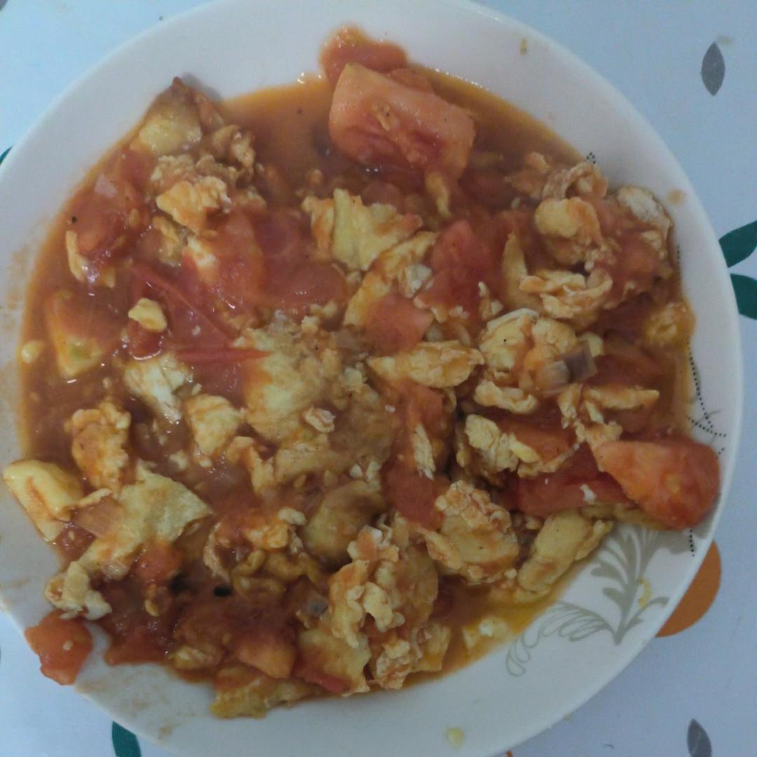 西红柿炒鸡蛋