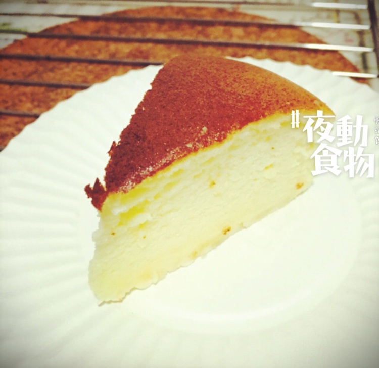 6寸轻芝士蛋糕(乳酪戚风蛋糕)