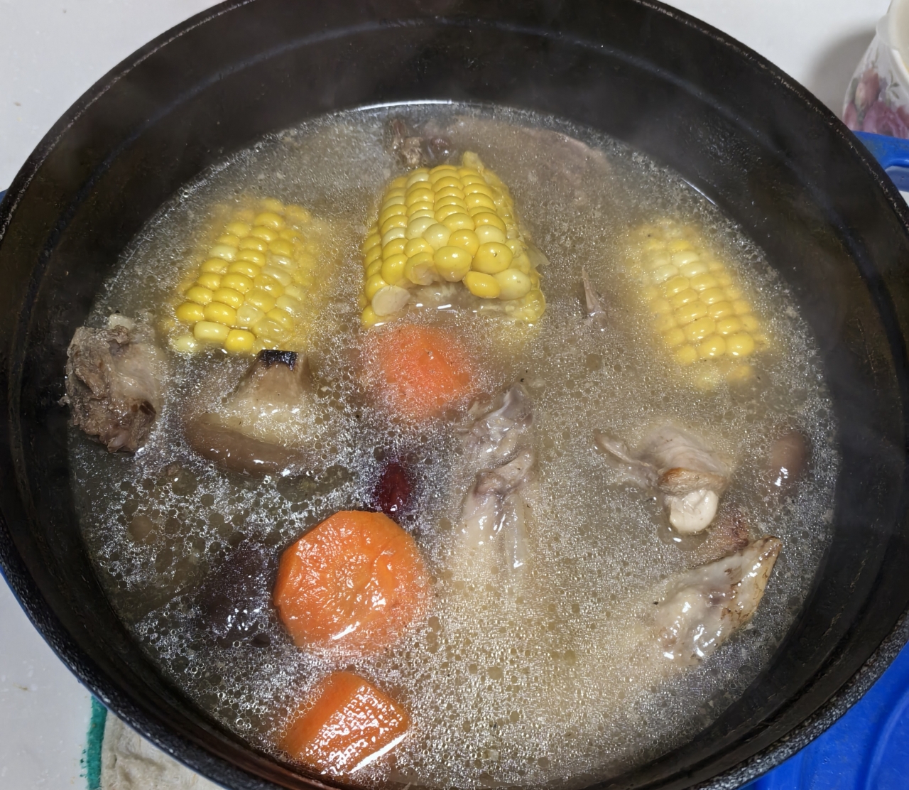 萝卜香菇鸡汤