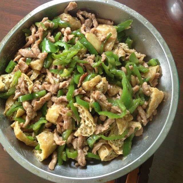 青椒炒肉丝