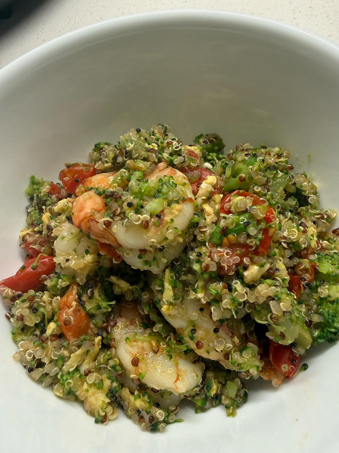 减脂三色藜麦饭