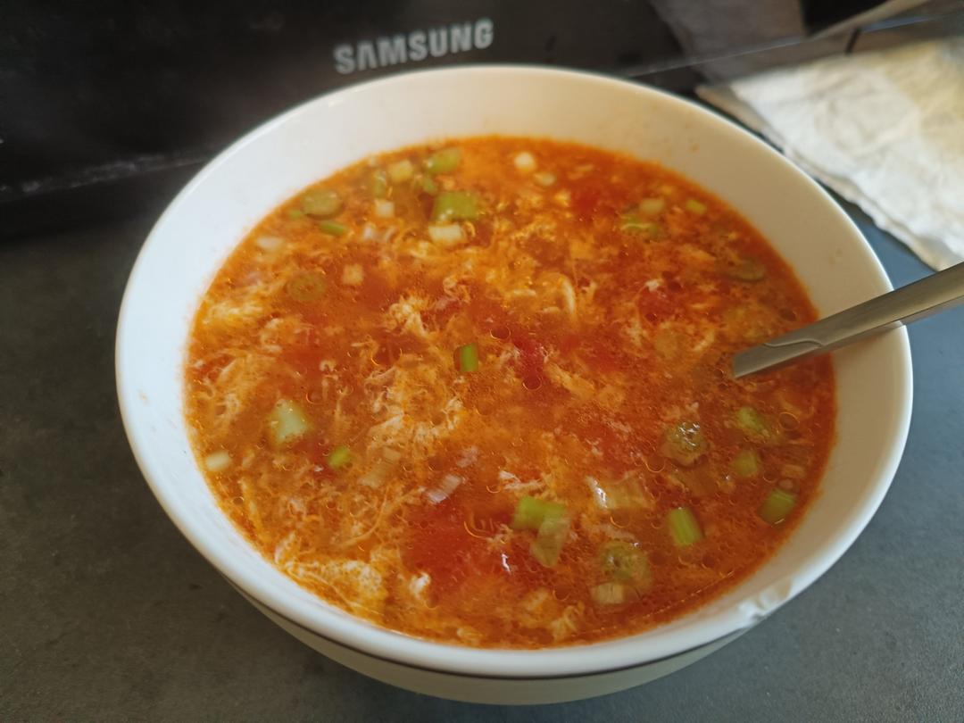 一个番茄一个鸡蛋就够的番茄蛋汤