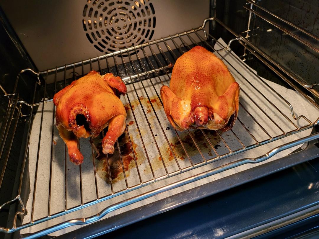 烤箱版脆皮烤乳鸽（内含脆皮的秘决）