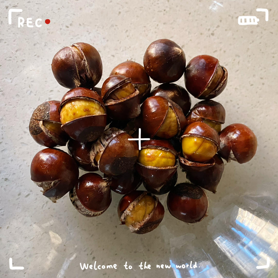 超级好剥皮的糖炒栗子烤箱版（零失败）